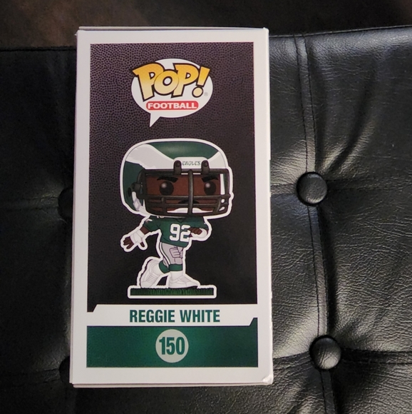 BRAND NEW Philedelphia Eagles Player Reggie White Exclusive NFL Funko Pop! - Picture 2 of 6